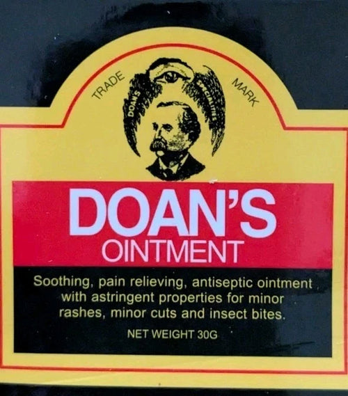 2 X Doan's Ointment Soothing Pain Relieve With Astringent Properties. 30g Pots